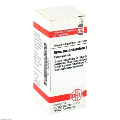 RHUS TOXICODENDRON C 200 globulí, 10 g RHUS TOXICODENDRON C 200 globulí, 10 g