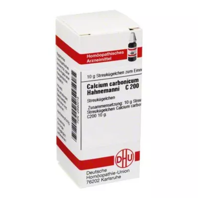 CALCIUM CARBONICUM Hahnemanni C 200 globulí, 10 g