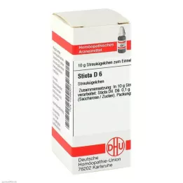 STICTA D 6 globulí, 10 g