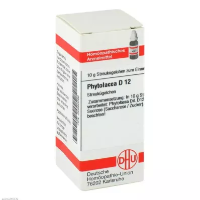 PHYTOLACCA D 12 globulí, 10 g