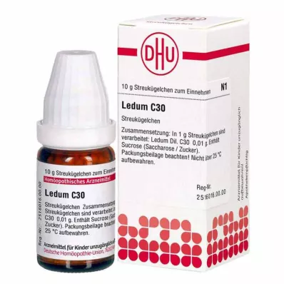 LEDUM C 30 globulí, 10 g