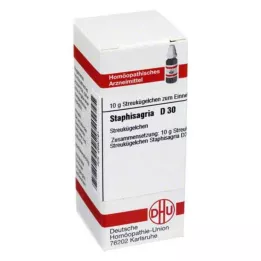 STAPHISAGRIA D 30 globulí, 10 g