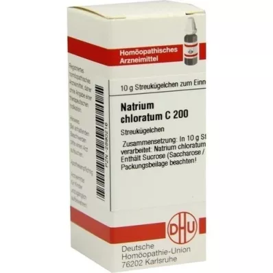 NATRIUM CHLORATUM C 200 globulí, 10 g