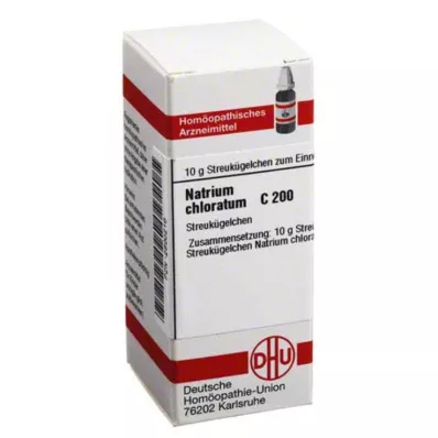 NATRIUM CHLORATUM C 200 globulí, 10 g