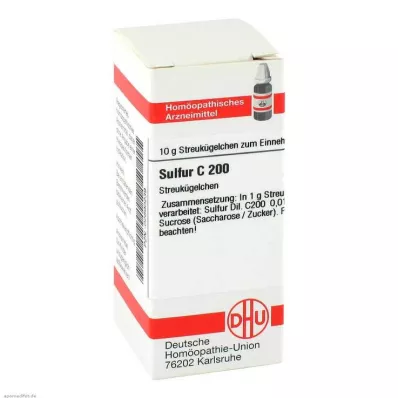 DHU Síra C 200 globule, 10 g
