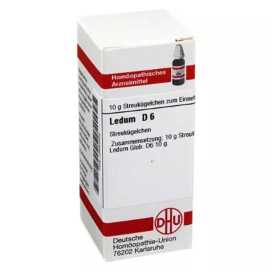 LEDUM D 6 globulí, 10 g