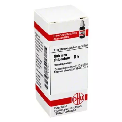 DHU Sodium chloratum D 6 globule, 10 g