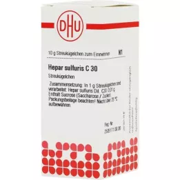 HEPAR SULFURIS C 30 globulí, 10 g