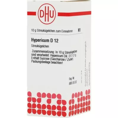 HYPERICUM D 12 globulí, 10 g