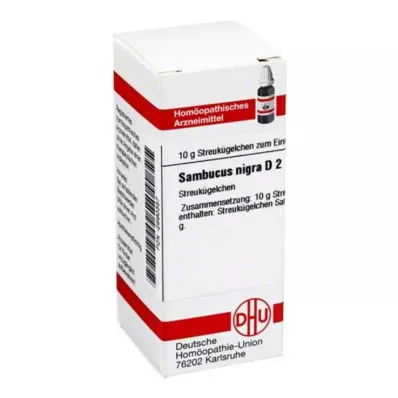 DHU Sambucus nigra D 2 globule, 10 g