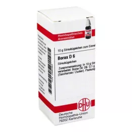 BORAX D 6 globulí, 10 g