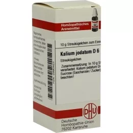 KALIUM JODATUM D 6 globulí, 10 g