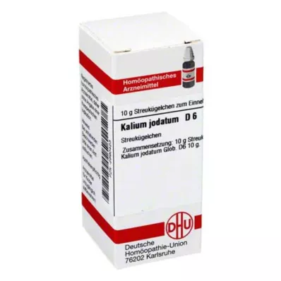 KALIUM JODATUM D 6 globulí, 10 g