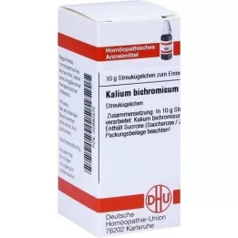 KALIUM BICHROMICUM D 12 globulí, 10 g
