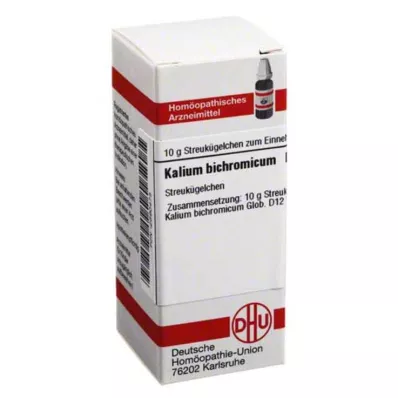 DHU Kalium bichromicum D 12 kuliček, 10 g