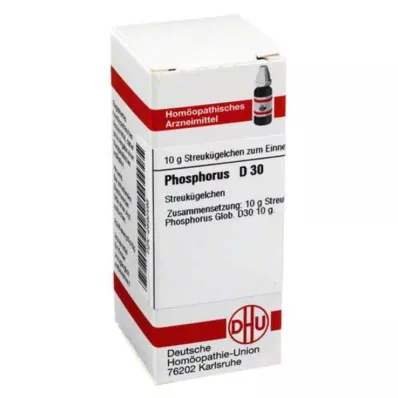 PHOSPHORUS D 30 globulí, 10 g PHOSPHORUS D 30 globulí, 10 g