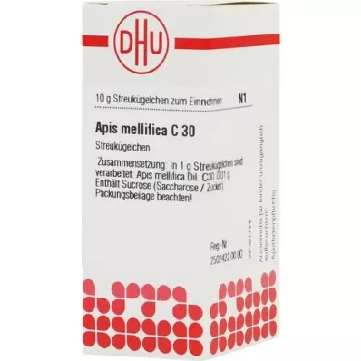 APIS MELLIFICA C 30 globulí, 10 g