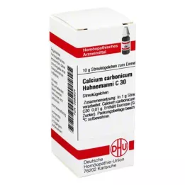 CALCIUM CARBONICUM Hahnemanni C 30 globulí, 10 g