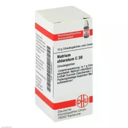 NATRIUM CHLORATUM C 30 globulí, 10 g