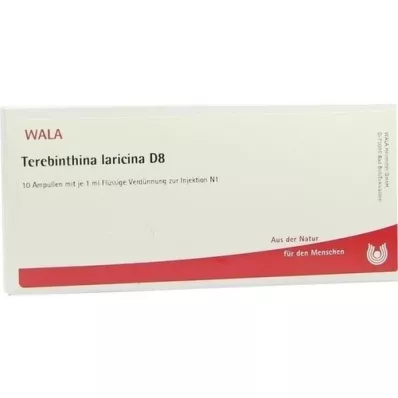 TEREBINTHINA LARICINA D 8 ampulí, 10X1 ml