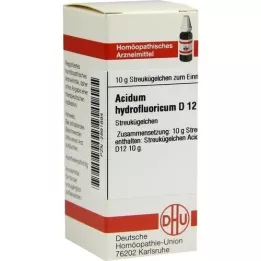 ACIDUM HYDROFLUORICUM D 12 globulí, 10 g