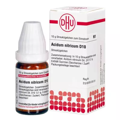 Acidum Nitricum D10 globule (10 g)