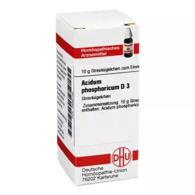 DHU Acidum phosphoricum D 3 globule, 10 g