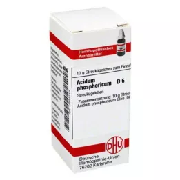 ACIDUM PHOSPHORICUM D 6 globulí, 10 g