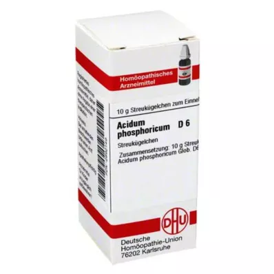 DHU Acidum phosphoricum D6 globule, 10 g DHU Acidum phosphoricum D6 globule, 10 g