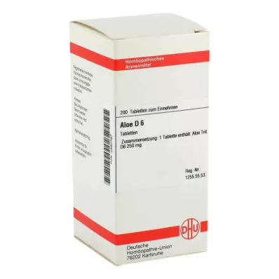 ALOE D 6 tablet, 200 ks