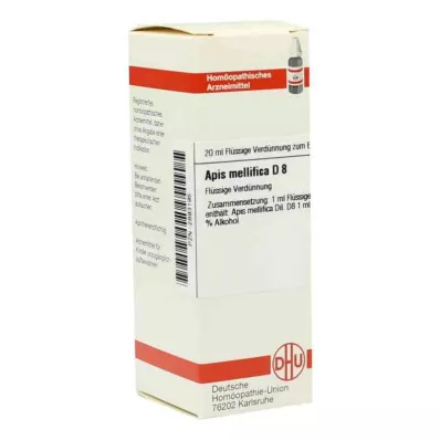 APIS MELLIFICA D 8 ředění, 20 ml