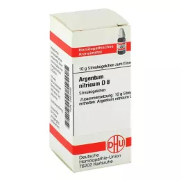 ARGENTUM NITRICUM D 8 globulí, 10 g