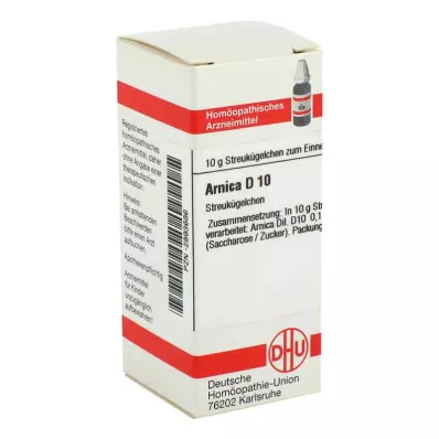 ARNICA D 10 globulí, 10 g