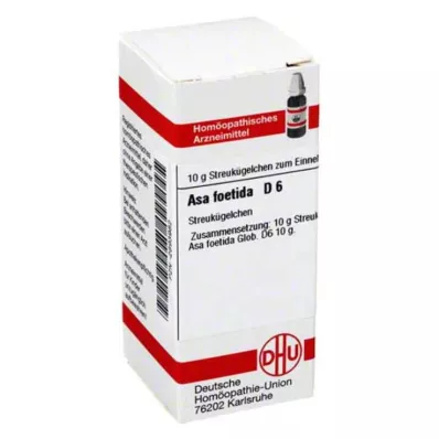 ASA FOETIDA D 6 globulí, 10 g