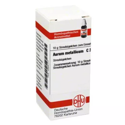 DHU Aurum metallicum C 30 globule, 10 g