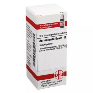 DHU Aurum metallicum D 12 globule, 10 g