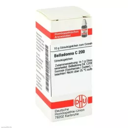 BELLADONNA C 200 globulí, 10 g