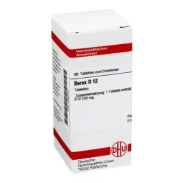BORAX D 12 tablet, 80 ks