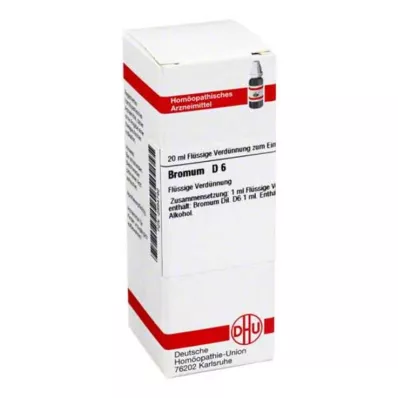 BROMUM D 6 Ředění, 20 ml