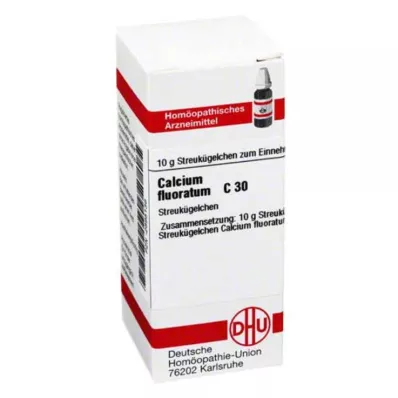 CALCIUM FLUORATUM C 30 globulí, 10 g