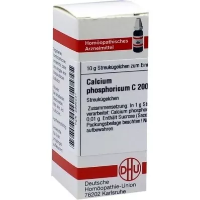 CALCIUM PHOSPHORICUM C 200 globulí, 10 g