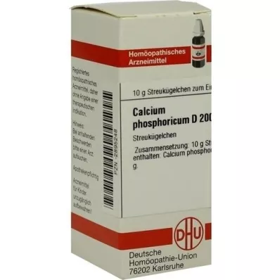CALCIUM PHOSPHORICUM D 200 globulí, 10 g