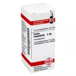 CARBO VEGETABILIS C 30 globulí, 10 g