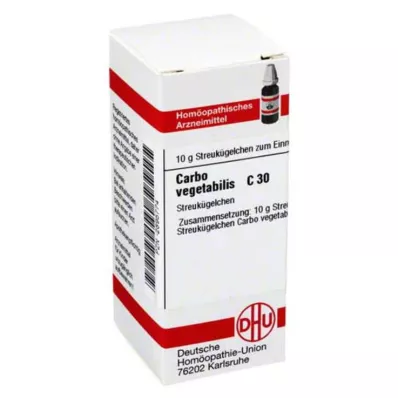 CARBO VEGETABILIS C 30 globulí, 10 g