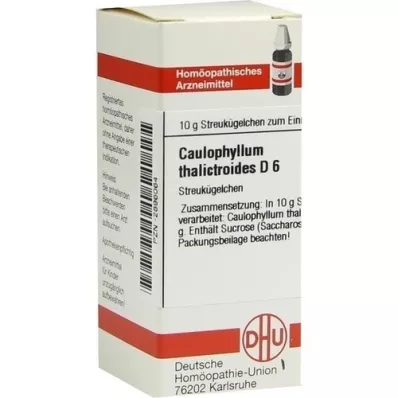 CAULOPHYLLUM THALICTROIDES D 6 globulí, 10 g