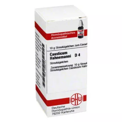 DHU kausticum Hahnemanni D 4 globule, 10 g