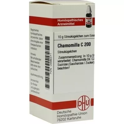 CHAMOMILLA C 200 globulí, 10 g