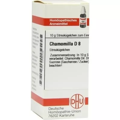 CHAMOMILLA D 8 globulí, 10 g