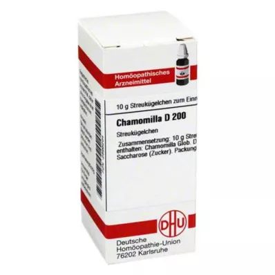 CHAMOMILLA D 200 globulí, 10 g