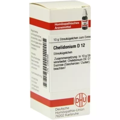 CHELIDONIUM D 12 globulí, 10 g